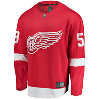 Detroit Red Wings Moritz Seider Red Home Breakaway Player Jersey