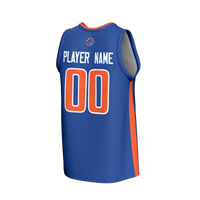 Boise State Broncos NIL Pick-A-Player Lightweight Basketball Fashion Jersey - Royal