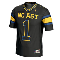 #1 North Carolina A&T Aggies Football Jersey - Black