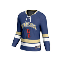 Tulsa Golden Hurricane Hockey Jersey - Royal