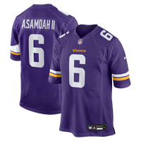 Minnesota Vikings Brian Asamoah II Purple Game Jersey