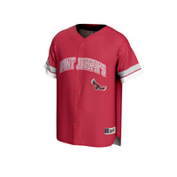 Saint Joseph's Hawks Spirit Baseball Jersey - Crimson