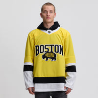 Boston Bruins Gold 2026 NHL Stadium Series Premium Custom Jersey