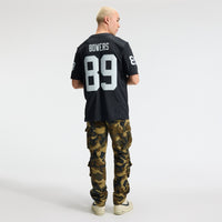 Las Vegas Raiders Brock Bowers Black Team Stitched Limited Jersey