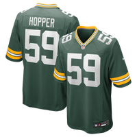 Green Bay Packers Ty'Ron Hopper Green Game Jersey