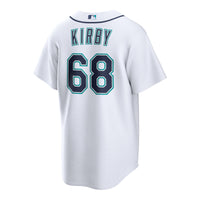 Seattle Mariners George Kirby White Home Replica Jersey