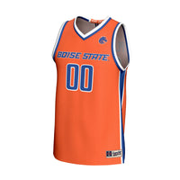 Boise State Broncos Lightweight Collegiate Basketball NIL Pick-A-Player Fashion Jersey - Orange