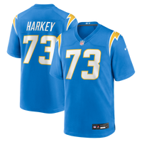 Los Angeles Chargers Alex Harkey Powder Blue Team Game Jersey