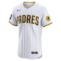 San Diego Padres Tony Fernández White Home Elite Sponsor Patch Player Jersey
