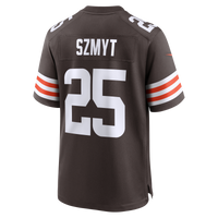 Cleveland Browns Andre Szmyt Brown Team Game Jersey