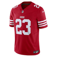 San Francisco 49ers Christian McCaffrey Scarlet Limited Jersey