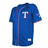 Texas Rangers Royal Team Color Full-Button Fashion Jersey