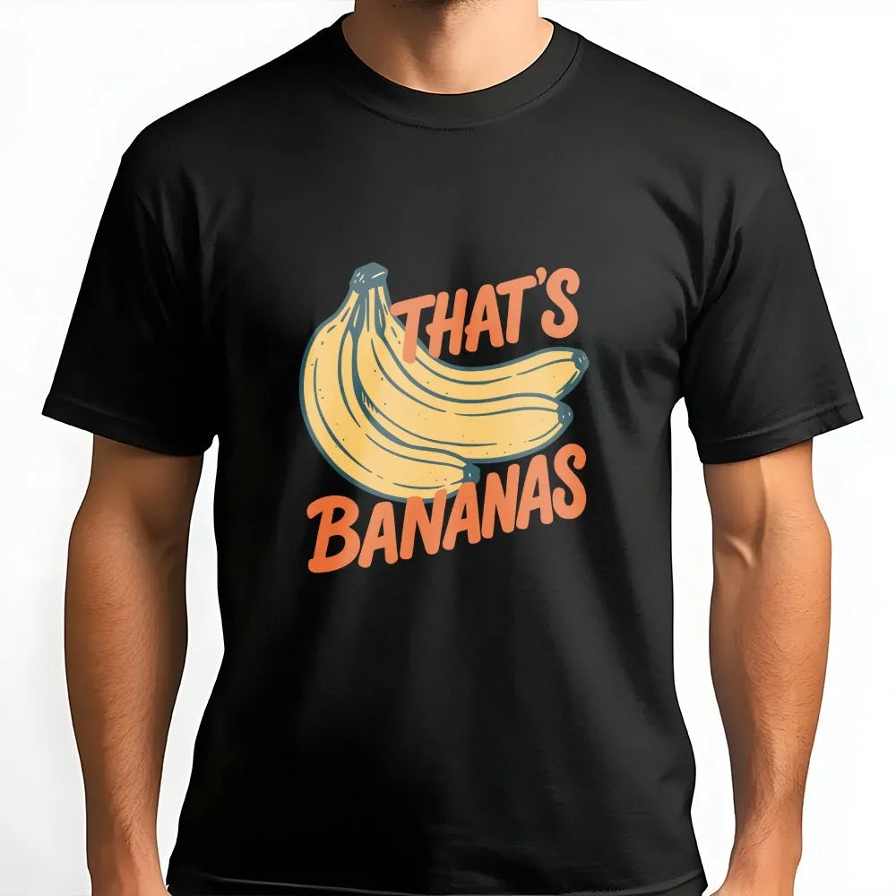 That's Bananas Sweatshirt | Retro Fruit Meme Graphic Pullover | Premium Cotton Blend | Funny Gift for Foodie