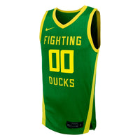 Oregon Ducks NIL Pick-A-Player Basketball Replica Jersey - Green