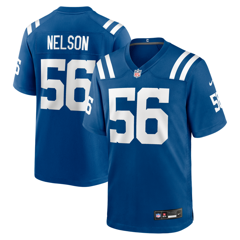 Indianapolis Colts Quenton Nelson Royal Player Game Jersey