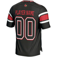 Louisville Cardinals NIL Pick-A-Player Football Jersey - Black