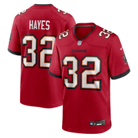 Tampa Bay Buccaneers Josh Hayes Red Game Jersey