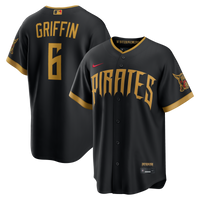 Pittsburgh Pirates Konnor Griffin Black 2026 City Connect Stadium Jersey