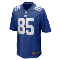 New York Giants Chris Manhertz Royal Team Game Jersey