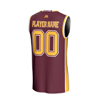 Minnesota Golden Gophers Lightweight Collegiate Basketball NIL Pick-A-Player Fashion Jersey - Maroon