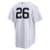 New York Yankees Luis García Jr. White Home Replica Jersey