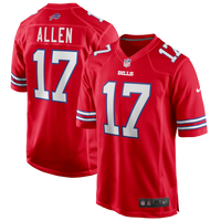 Buffalo Bills Josh Allen Red Alternate Game Jersey