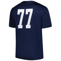 #77 Illinois Fighting Illini Untouchable Replica Football Jersey - Navy