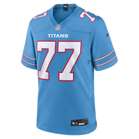 Tennessee Titans Peter Skoronski Light Blue Game Jersey