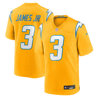 Los Angeles Chargers Derwin James Jr. Gold Alternate Charger Power Game Player Jersey