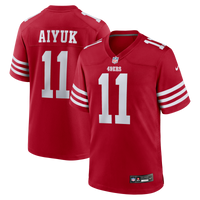 San Francisco 49ers Brandon Aiyuk Scarlet Team Player Game Jersey