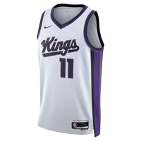 Sacramento Kings Association Edition Swingman Jersey - White - Domantas Sabonis