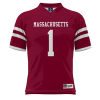 #1 UMass Minutemen Football Jersey - Maroon