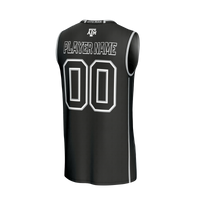 Texas A&M Aggies Lightweight Collegiate Basketball NIL Pick-A-Player Fashion Jersey - Black