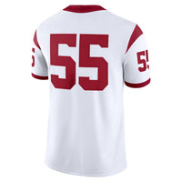 #55 USC Trojans Limited Away Game Jersey - White
