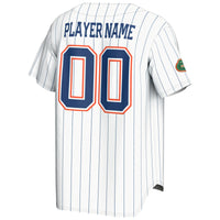 Florida Gators NIL Pick-A-Player Baseball Lightweight Jersey - White
