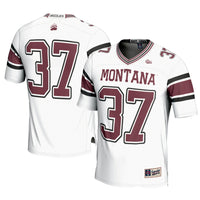 #37 Montana Grizzlies Football Jersey - White