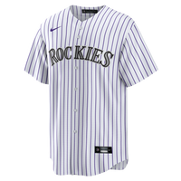 Colorado Rockies Matt Holliday White Home Retired Player Replica Jersey