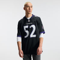Baltimore Ravens Ray Lewis Black Alternate Retired Player Game Jersey