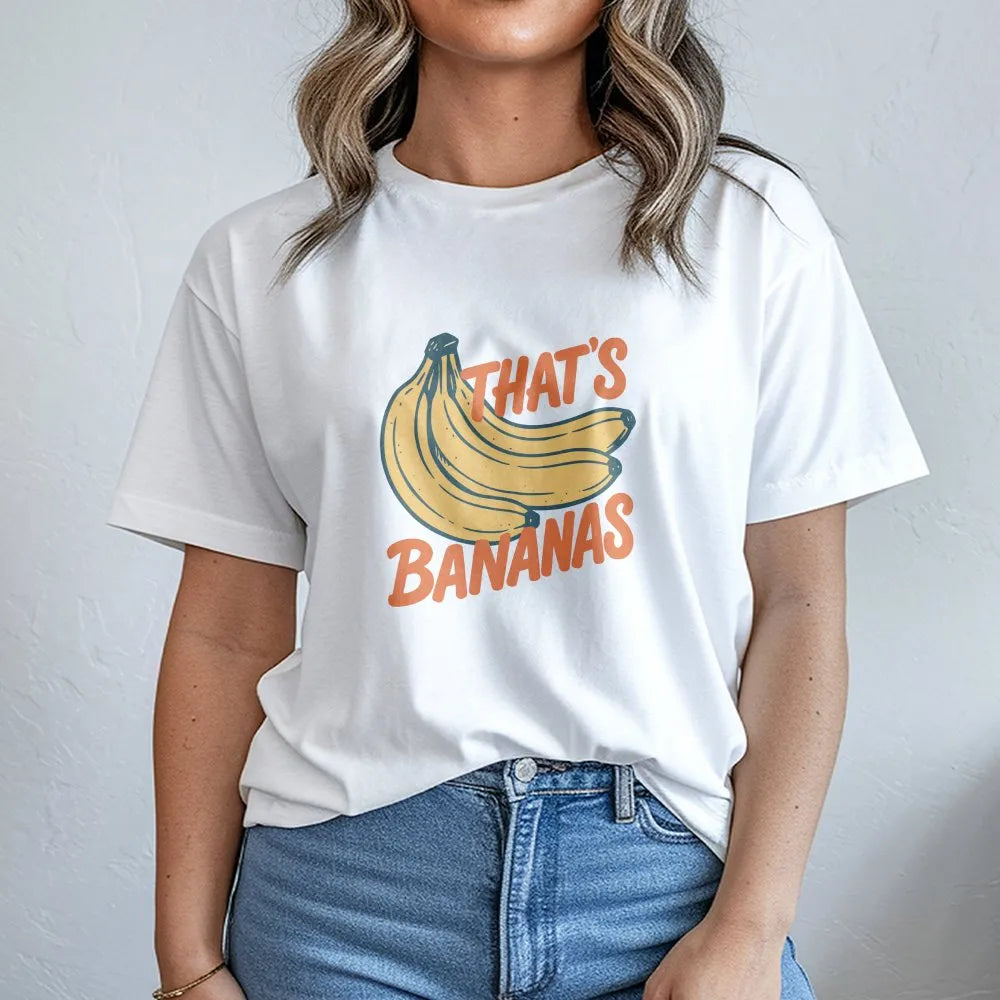 That's Bananas Sweatshirt | Retro Fruit Meme Graphic Pullover | Premium Cotton Blend | Funny Gift for Foodie