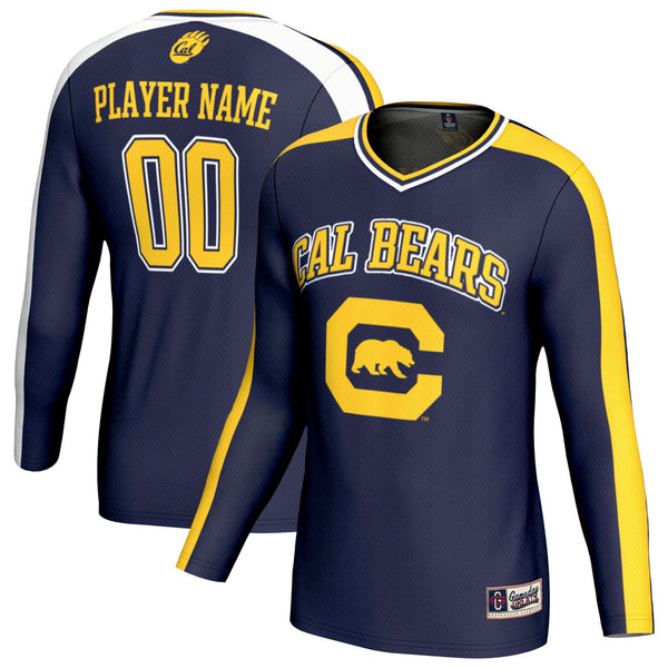 Cal Bears NIL Pick-A-Player Lightweight Collegiate Volleyball Fashion Jersey - Navy