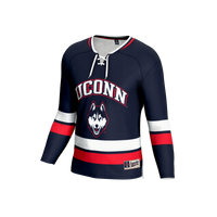 UConn Huskies Lightweight Hockey Team Fashion Jersey - Navy