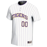 LSU Tigers NIL Pick-A-Player Lightweight Softball Jersey - White
