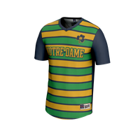 Notre Dame Fighting Irish Collegiate Soccer NIL Pick-A-Player Fashion Jersey - Navy/Gold