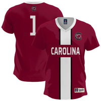 South Carolina Gamecocks Lightweight Soccer Fashion Jersey - Garnet
