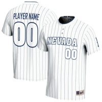 Nevada Wolf Pack Lightweight Collegiate Softball NIL Pick-A-Player Fashion Jersey - White