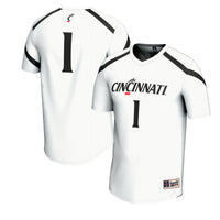 #1 Cincinnati Bearcats Lacrosse Fashion Jersey - White