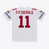 Arizona Cardinals Larry Fitzgerald White 2004 Authentic Throwback Jersey