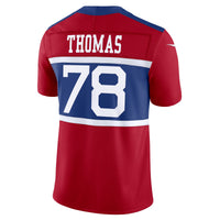 New York Giants Andrew Thomas Century Red Alternate Limited Jersey