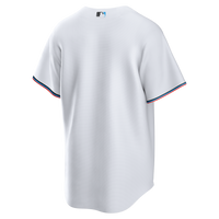 Miami Marlins White Home Big & Tall Replica Jersey