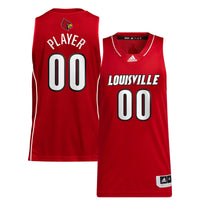 Louisville Cardinals Pick-A-Player NIL Basketball Jersey - Red